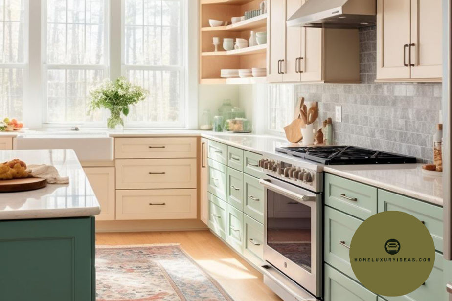 Sage Green Kitchen Cabinets