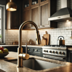 Wolverine Brass Kitchen Faucet with Sprayer